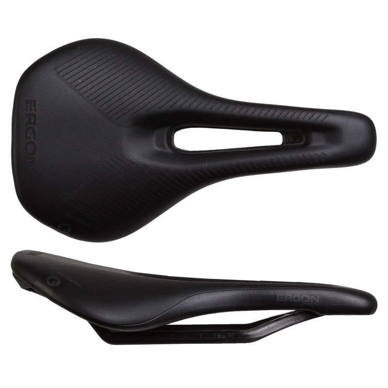 Ergon SR Pro Carbon Saddle – Carbon Stealth Women’s Medium/Large