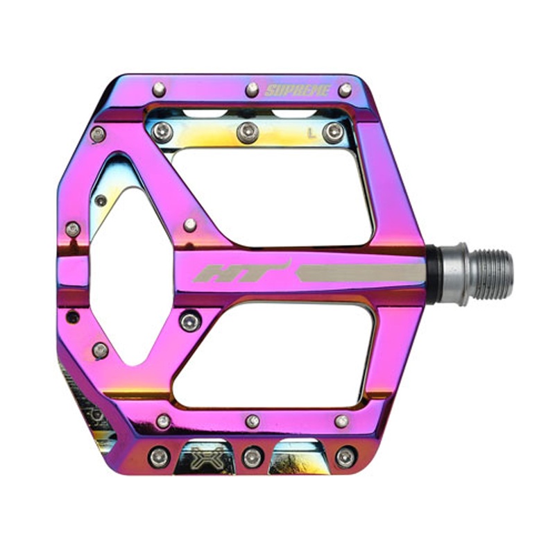 HT Components ANS10 Pedals – Platform Aluminum 9/16 Oil Slick