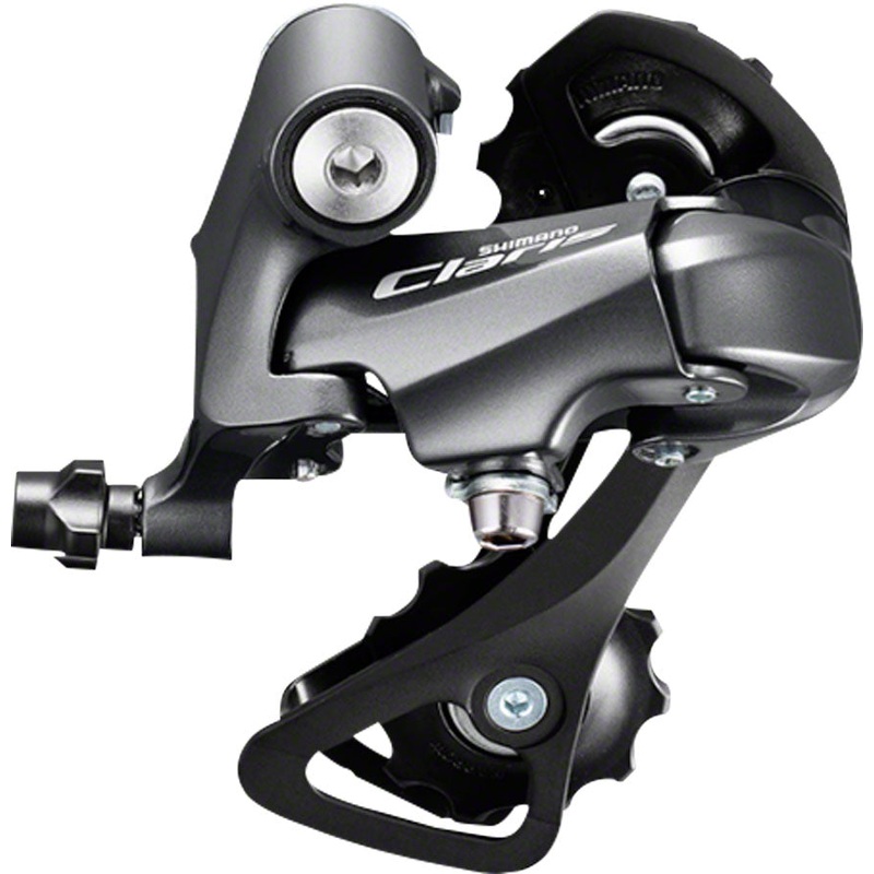 Shimano Claris RD-R2000-GS Rear Derailleur – 8 Speed Medium Cage Black