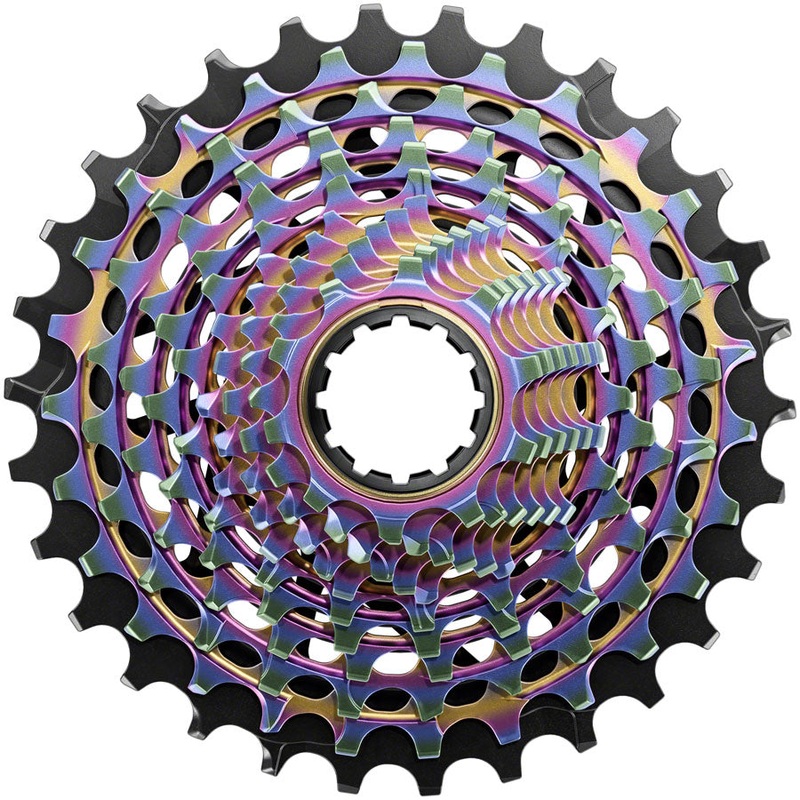 SRAM RED XG-1290 Cassette – 12-Speed 10-30t For XDR Driver Body Rainbow E1