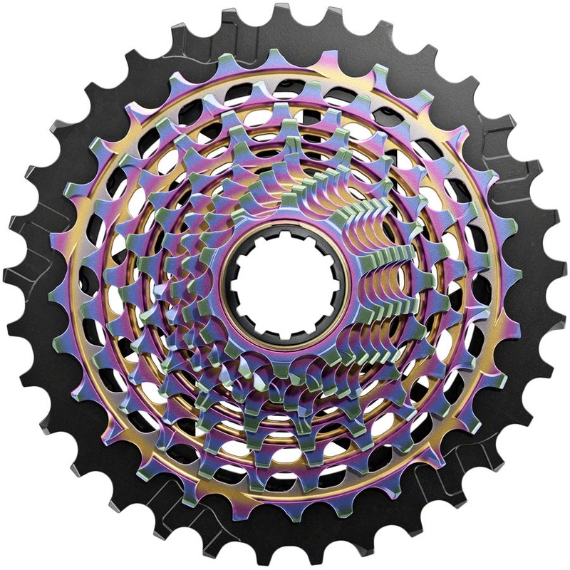 SRAM RED XG-1290 Cassette – 12-Speed 10-33t For XDR Driver Body Rainbow E1