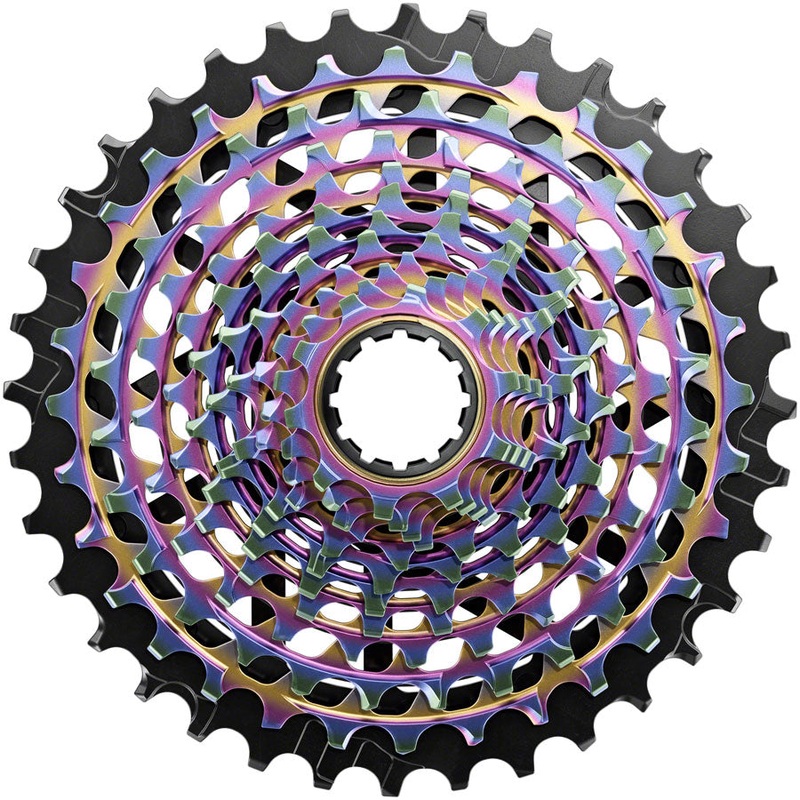 SRAM RED XG-1290 Cassette – 12-Speed 10-36t For XDR Driver Body Rainbow E1