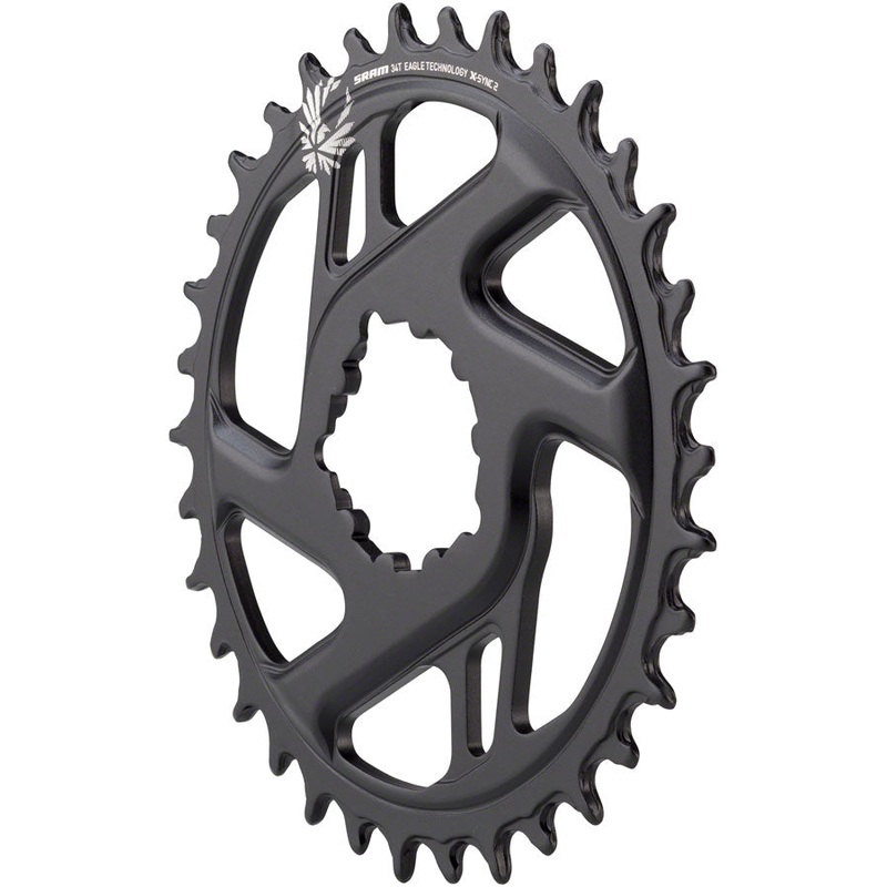 SRAM X-Sync 2 Eagle Cold Forged Direct Mount Chainring 34T Boost 3mm Offset