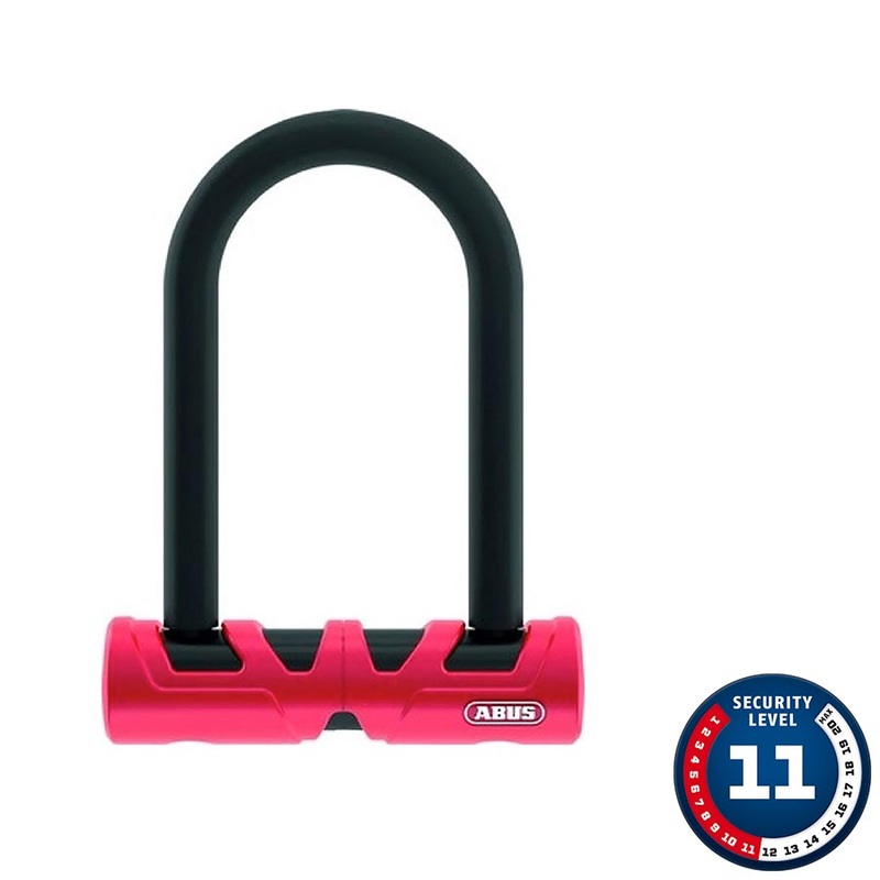 Abus Ultimate U-Lock – x 5.5 Keyed Black Includes Bracket