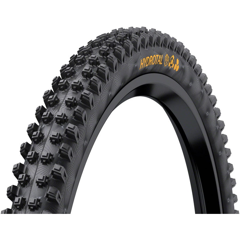 Continental Hydrotal Tire – 27.5 x 2.40 Tubeless Folding BLK SuperSoft Downhill Casing E25