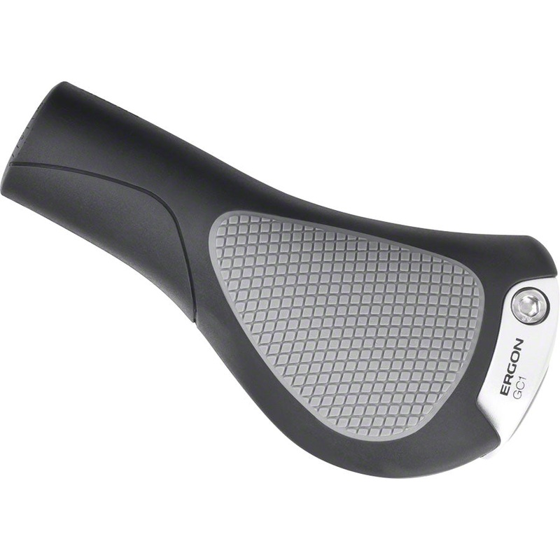 Ergon GC1 Grips – Black/Gray Lock-On
