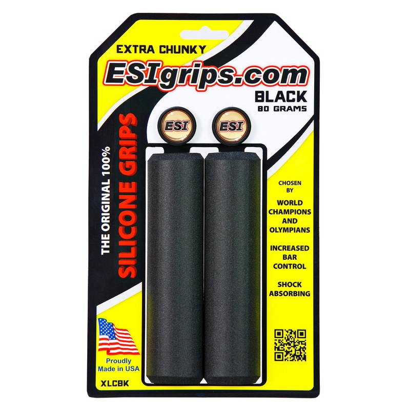 ESI Extra Chunky Grips – Black