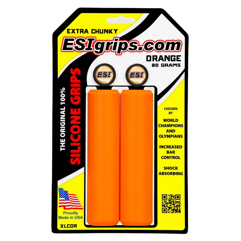 ESI Extra Chunky Grips – Orange