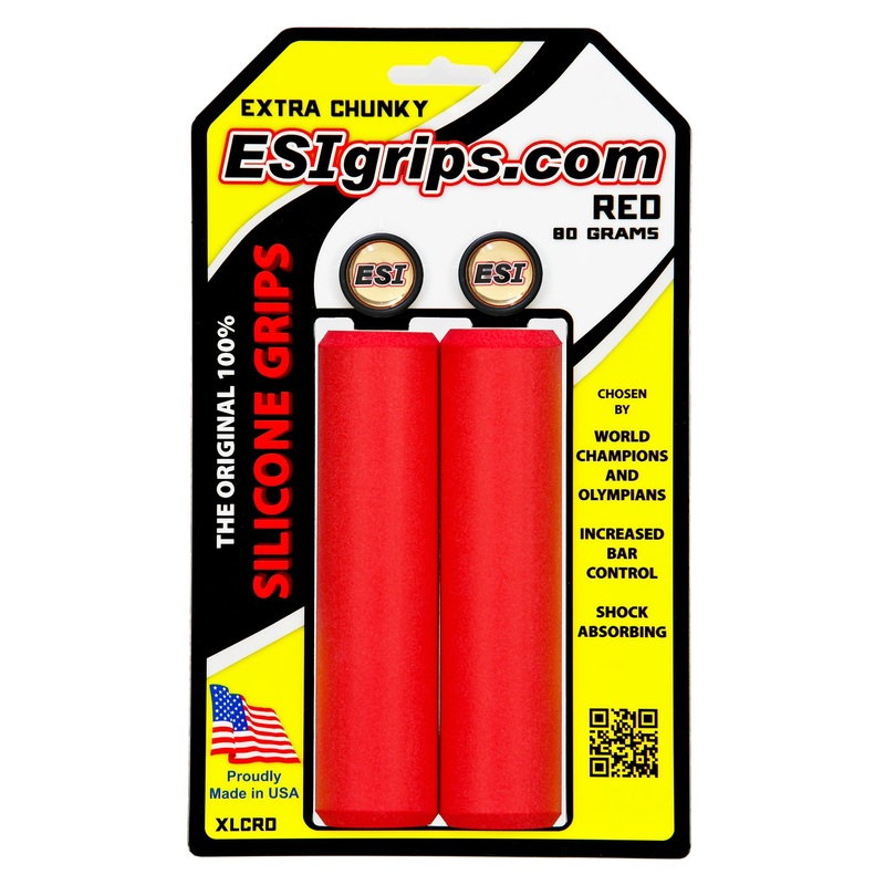 ESI Extra Chunky Grips – Red