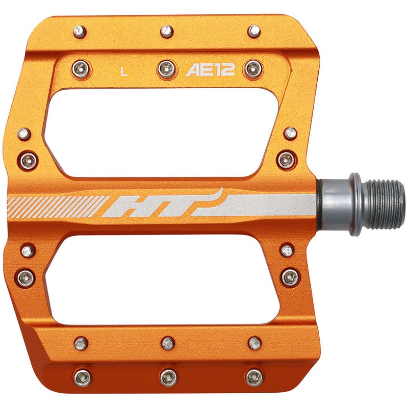 HT Components AE12 Pedals – Platform Aluminum 9/16 Orange