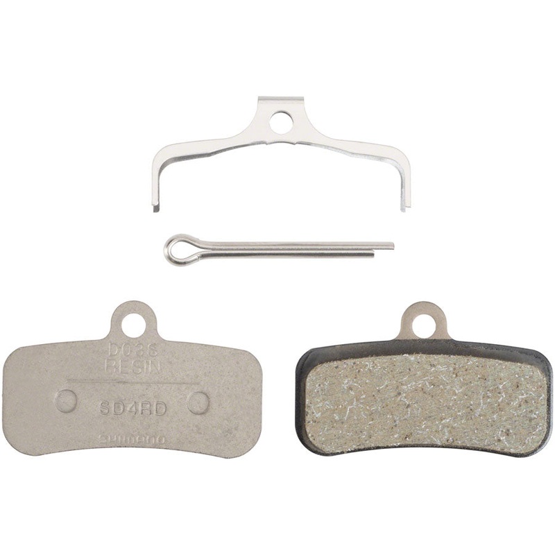 Shimano D03S-RX Disc Brake Pad Spring – Resin Compound Stainless Steel Back Plate One Pair