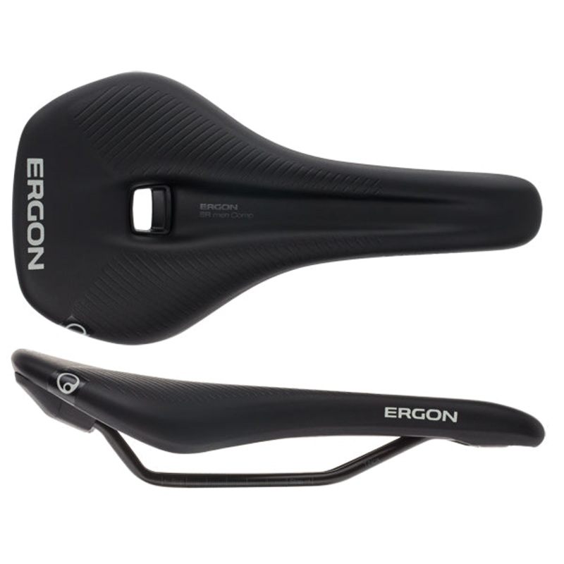 Ergon SR Comp Saddle – Titanium Black Men’s Medium/Large