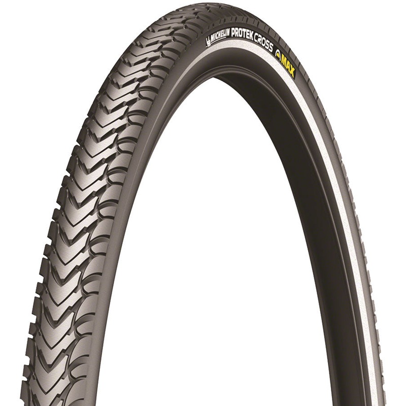 Michelin Protek Cross Max Tire – 700 x 47 Clincher Wire Black Ebike