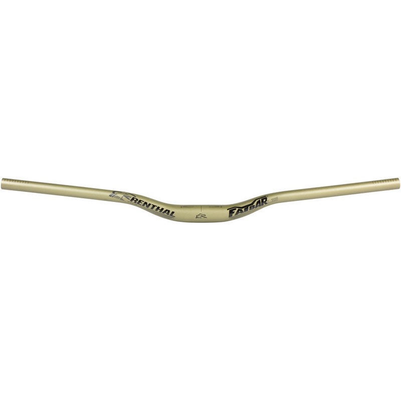 Renthal FatBar Lite 35 Handlebar – Aluminum 30mm 760mm 35mm Gold V3