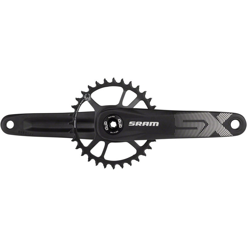 SRAM SX Eagle Boost Crankset – 175mm 12-Speed 32t Direct Mount DUB Spindle Interface BLK A1