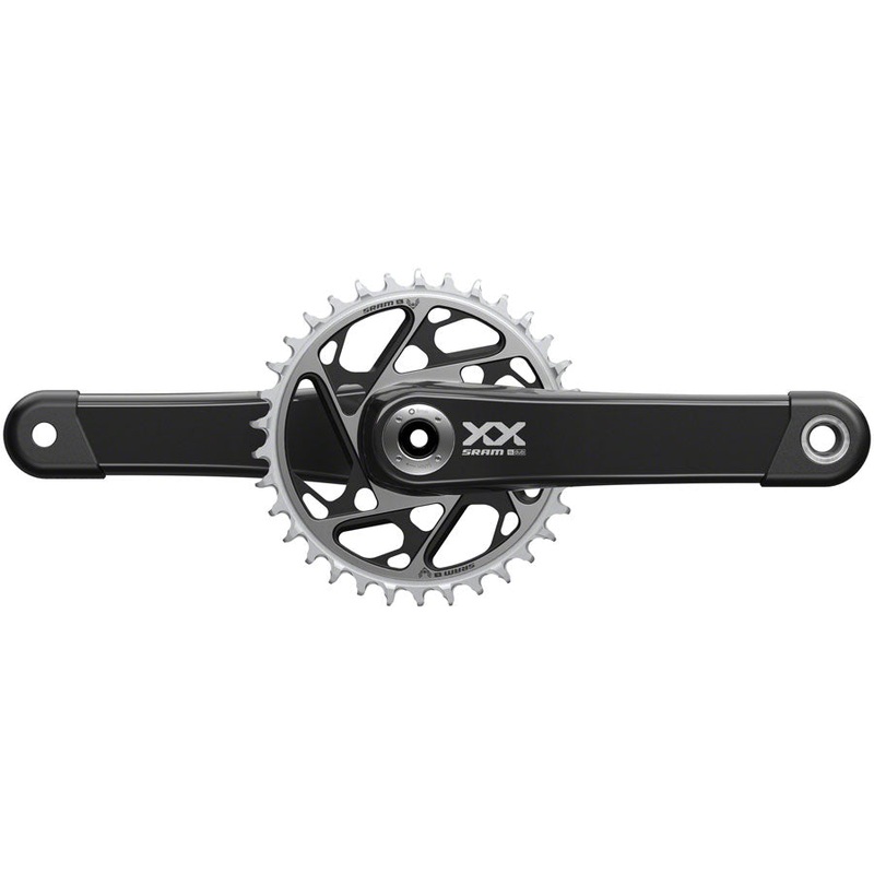 SRAM XX SL Eagle T-Type Crankset – 170mm 12-Speed 34t Chainring Direct Mount DUB Spindle Interface BLK