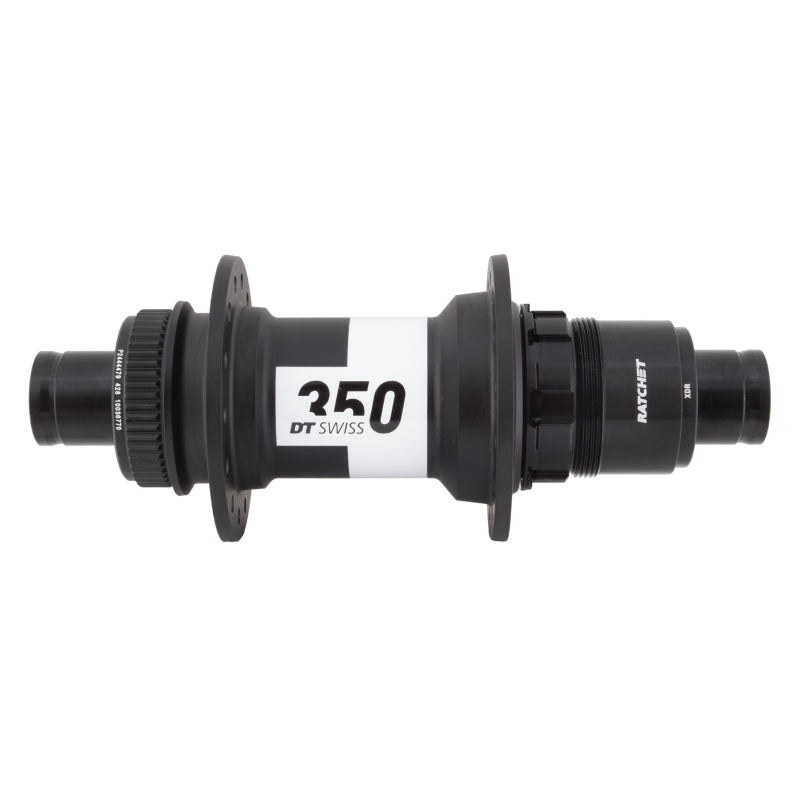 DT Swiss 350 Rear Hub – 12 x 142mm Center-Lock XDR Black 28H 36pt