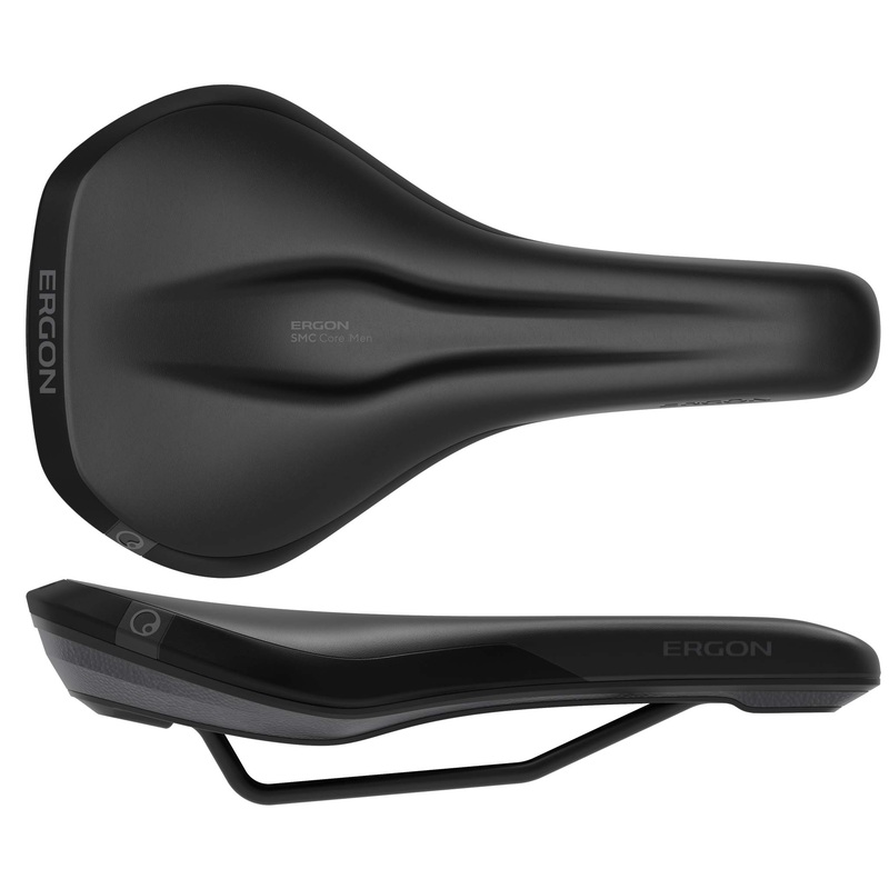 Ergon SMC Core Men’s Saddle – MD/LG Black/Gray