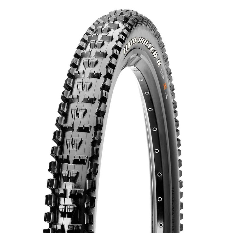 Maxxis High Roller II Tire – 27.5 x 2.5 Tubeless Folding BLK 3C Maxx Terra EXO Wide Trail