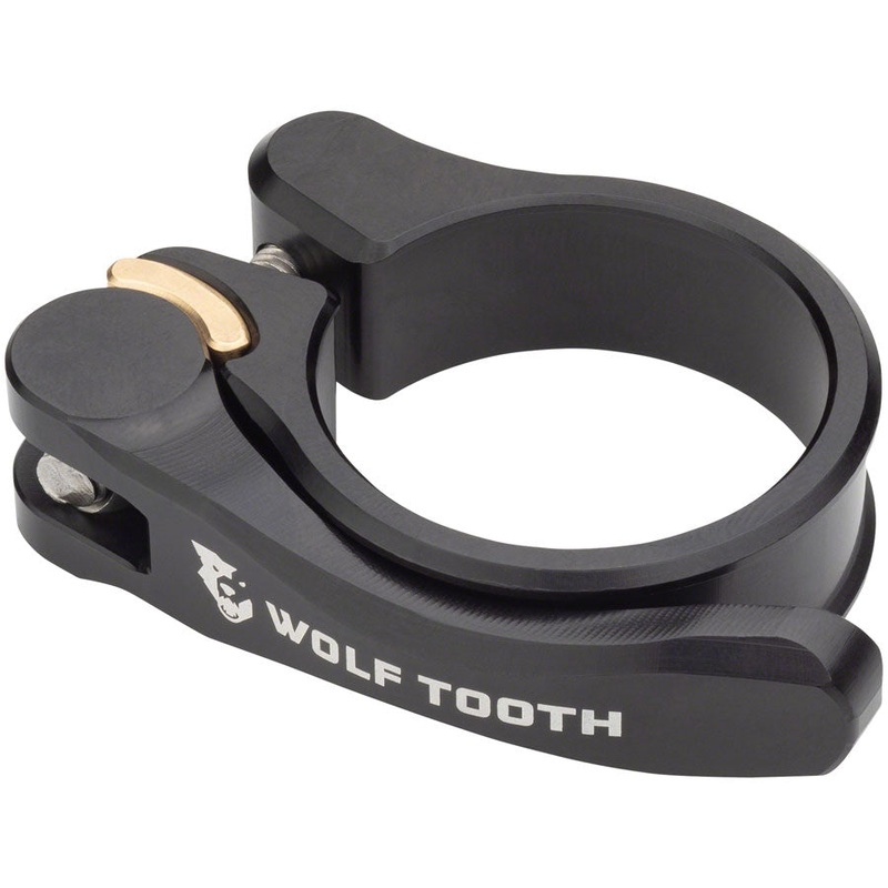 Wolf Tooth Components Quick Release Seatpost Clamp – 29.8mm QR Black