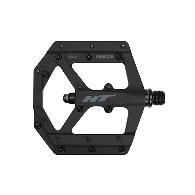 HT Pedals ME03 Evo+ Platform Pedals CrMo – Stealth Black