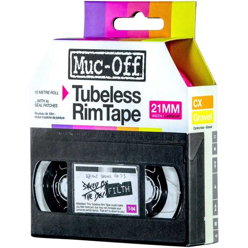 Muc-Off Rim Tape – 10m Roll 21mm