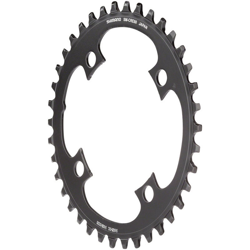 Shimano STEPS SM-CRE80 eBike Chainring – 38t 10/11-Speed For FC-E8000 Crank