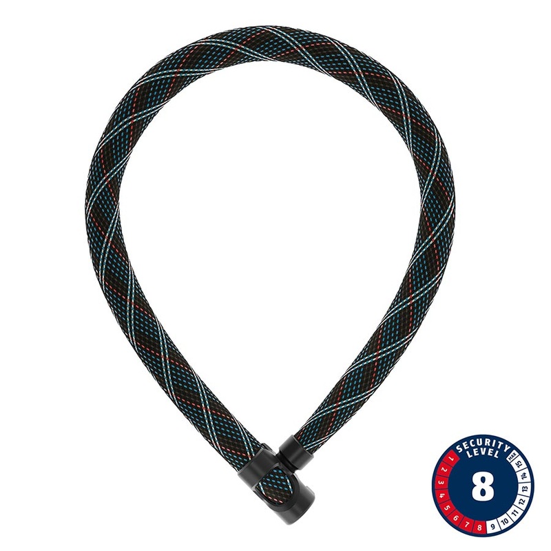 Abus IvyTex 7210 Chain Lock – 110cm Keyed Gray