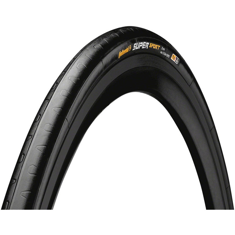 Continental Super Sport Plus Tire – 700 x 25 Clincher Folding BLK Plus Breaker