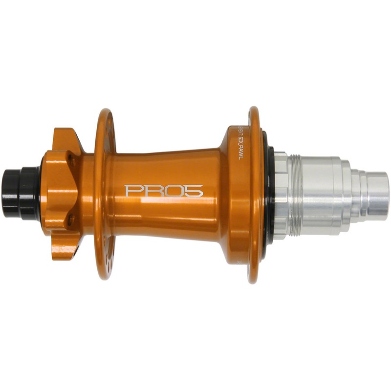 Hope Pro 5 Rear Hub – 12 x 148mm 6-Bolt XD Orange 28H