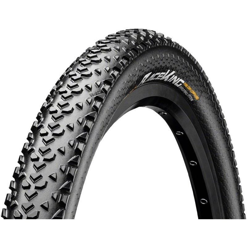 Continental Race King Tire – 27.5 x 2.00 Tubeless Folding BLK PureGrip ShieldWall System E25