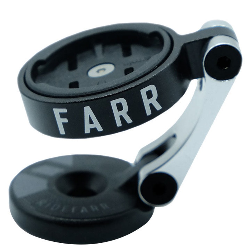 Ridefarr GPS Mount Top Cap Kit – Black