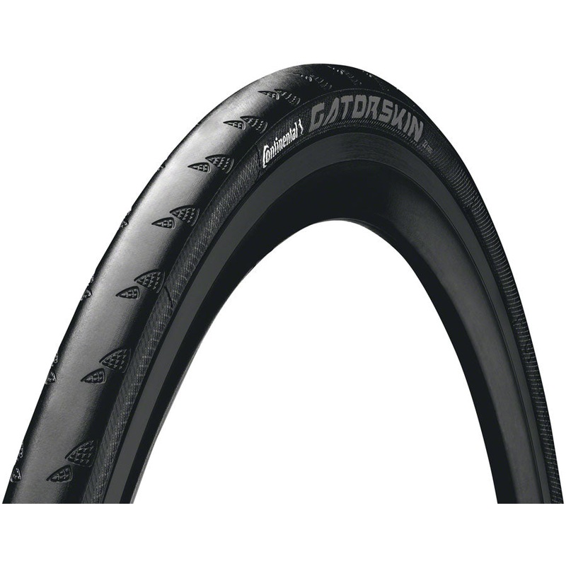 Continental Gatorskin Tire – 700 x 23 Clincher Folding BLK PolyX Breaker BLKEdition