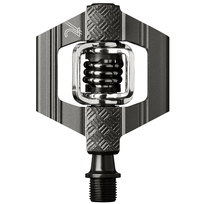 Crankbrothers Candy 2 Pedals – Dual Sided Clipless Aluminum 9/16 Gray