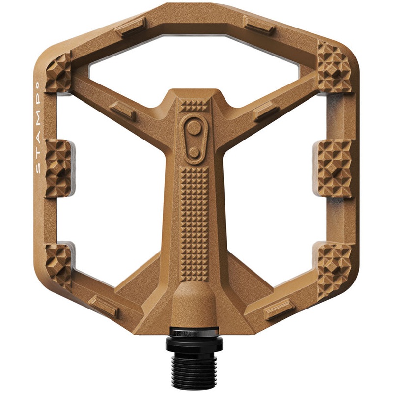 Crankbrothers Stamp 0 Pedals – Platform Composite 9/16 Brown Small