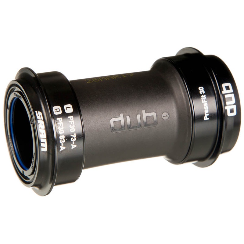 SRAM DUB PressFit30 Bottom Bracket – PF30A 73mm Road Black