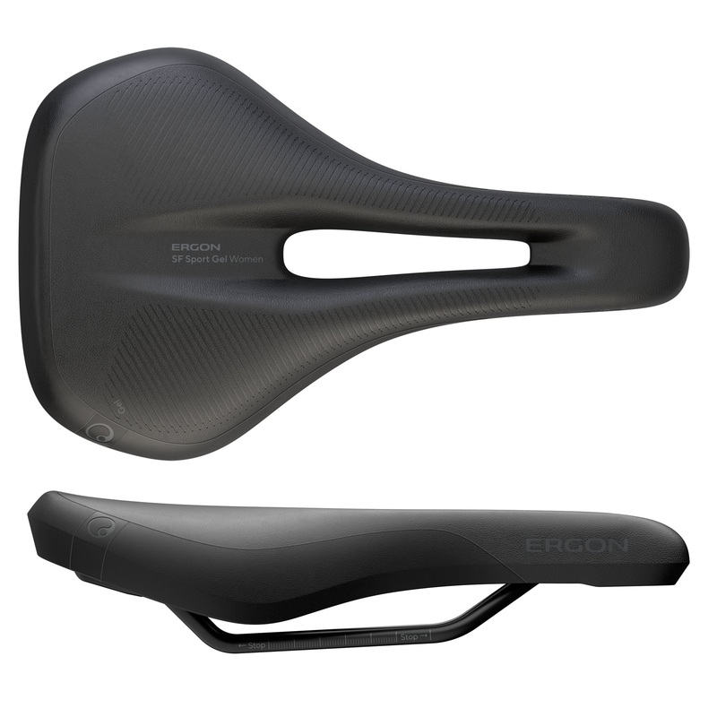 Ergon SF Saddle – Steel Black Women’s Medium/Large