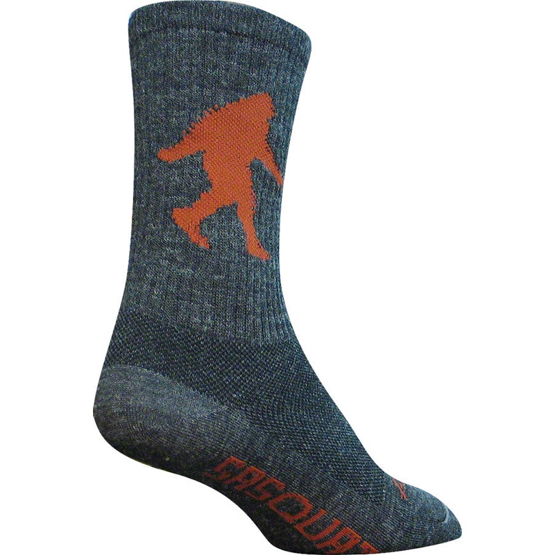 SockGuy Wool Sasquatch Socks – 6 Gray Small/Medium