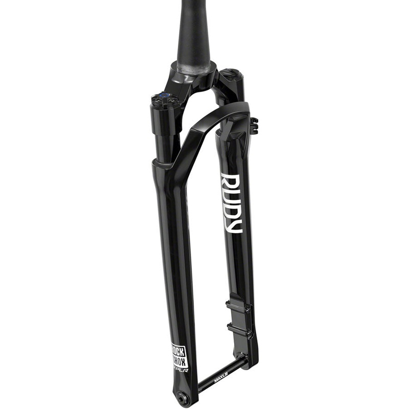 RockShox RUDY Ultimate XPLR Race Day 2 Suspension Fork – 700c 30 mm 12 x 100 mm 45 mm Offset Gloss BLK A2