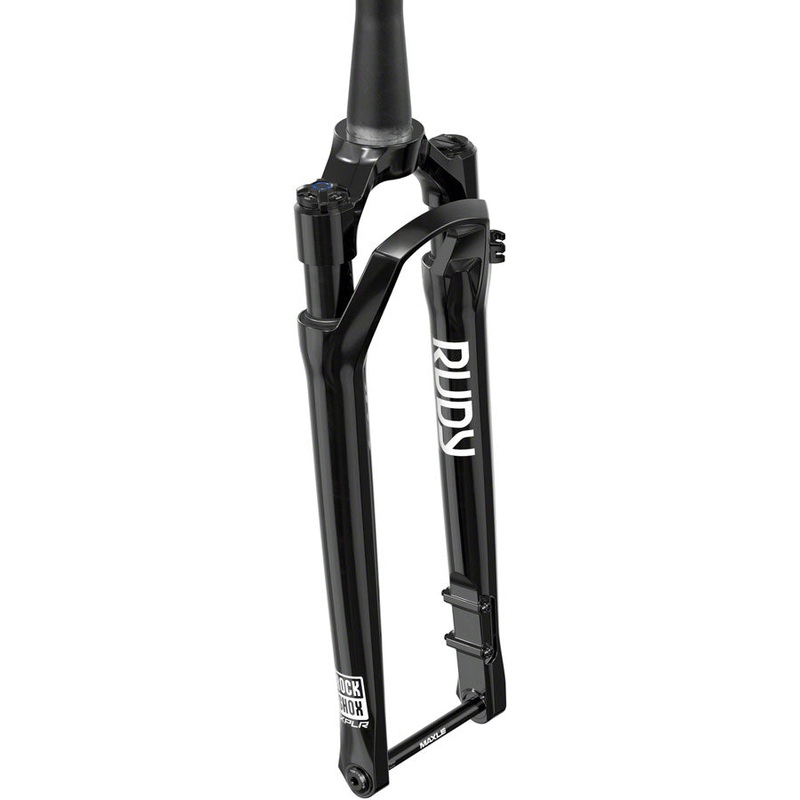 RockShox RUDY Ultimate XPLR Race Day 2 Suspension Fork – 700c 30 mm 12 x 100 mm 51 mm Offset Gloss BLK A2