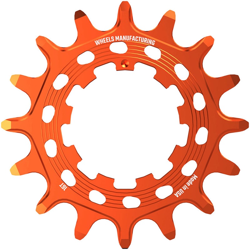Wheels Manufacturing SOLO HG Cog – 16t Fits SOLO-HG Kits Orange