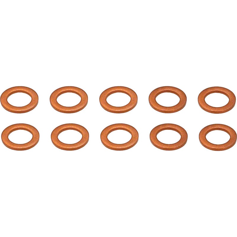 Hope Brake Hose Seal Washer – Copper For 6mm Hose 10 pcs.