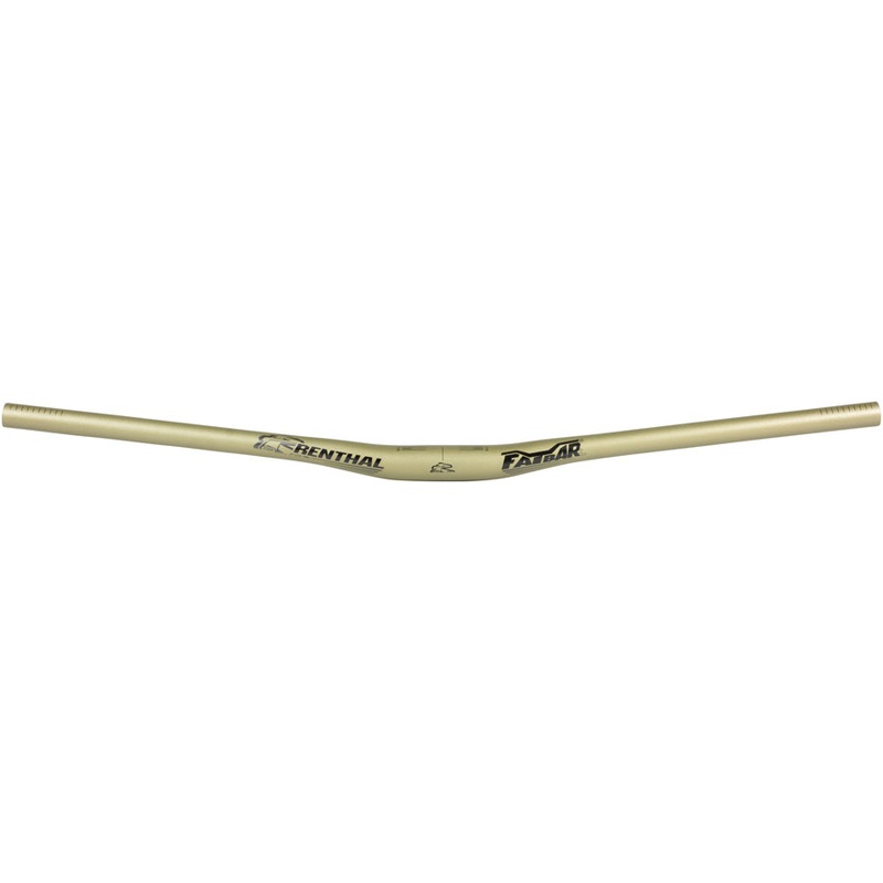 Renthal FatBar Lite Handlebar – Aluminum 10mm 760mm 31.8mm Gold V3