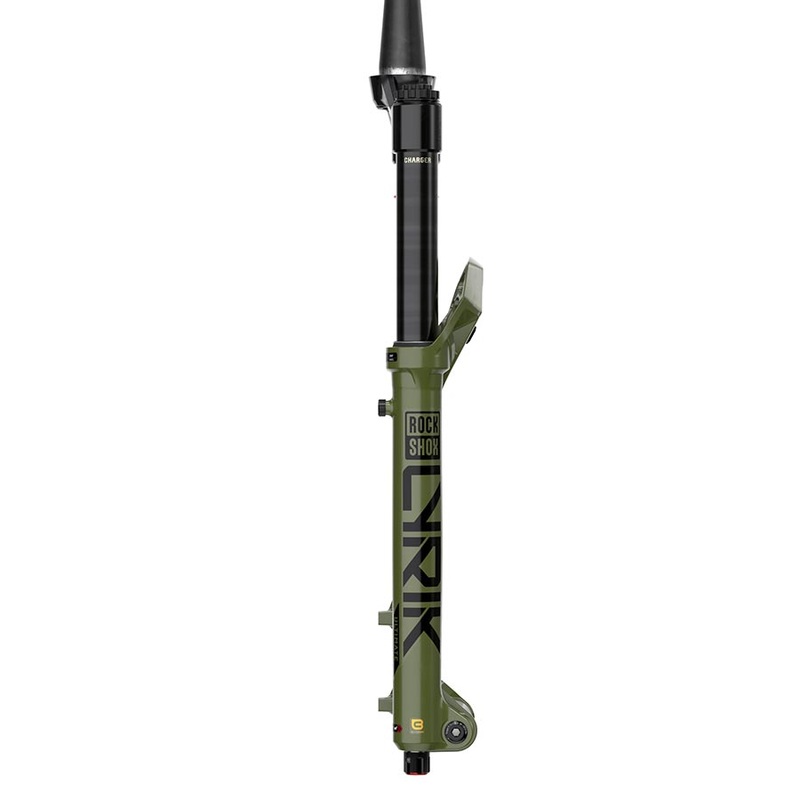RockShox Lyrik Ultimate Charger 3.1 RC2 Suspension Fork – 27.5 160 mm 15 x 110 mm 44 mm Offset Green D2