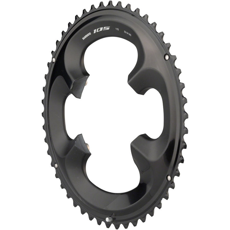 Shimano 105 FC-R7000 53t 4×110 bcd Asymmetric Chainring Black