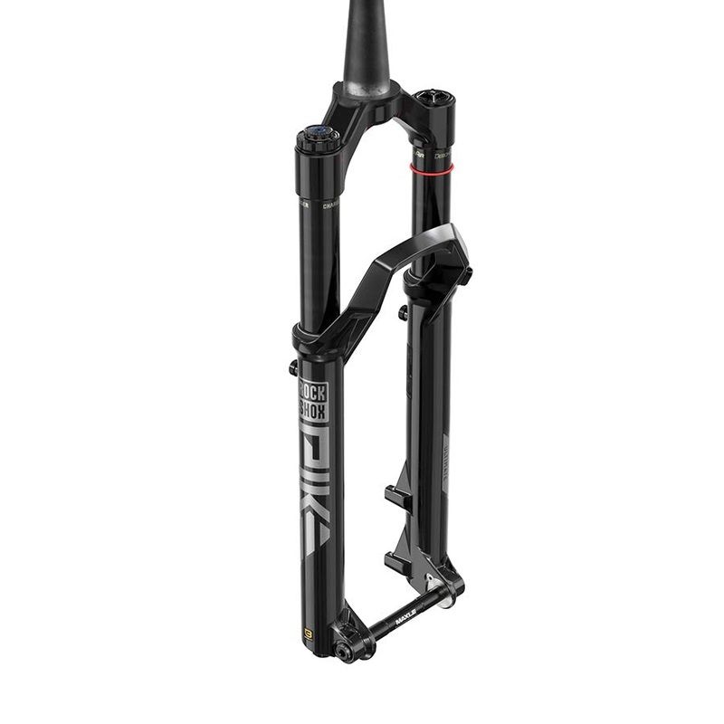 RockShox Pike Ultimate Charger 3.1 RC2 Suspension Fork – 27.5 130 mm 15 x 110 mm 44 mm Offset Gloss BLK C2