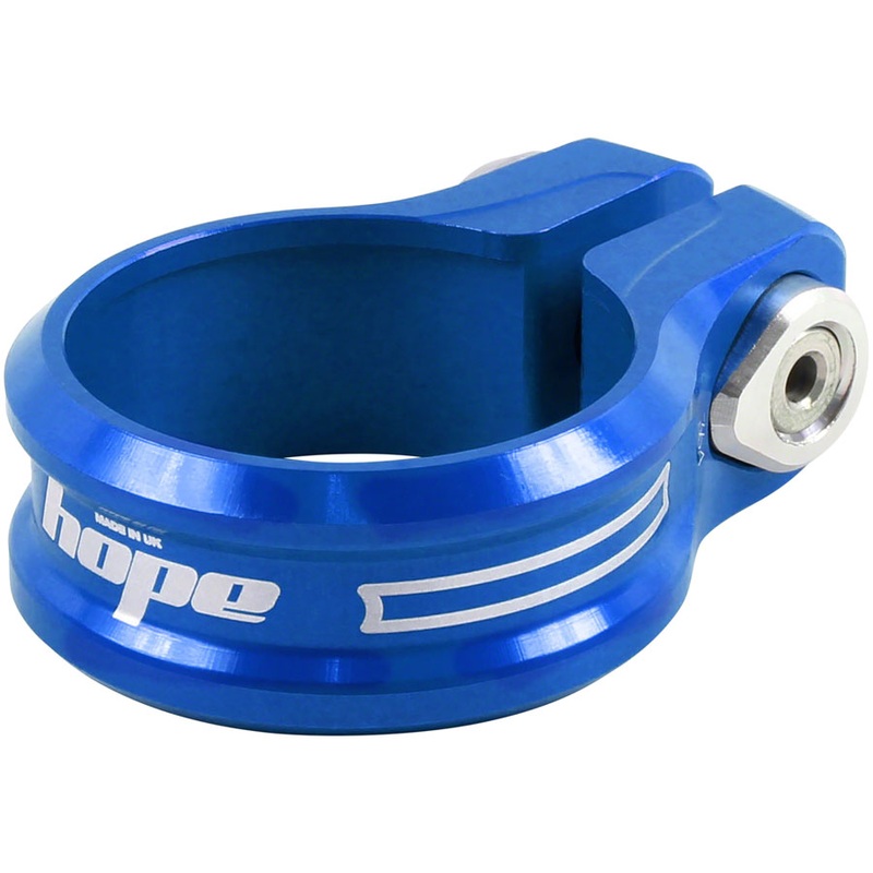 Hope Seatpost Clamp – 36.4mm Bolt-On Blue