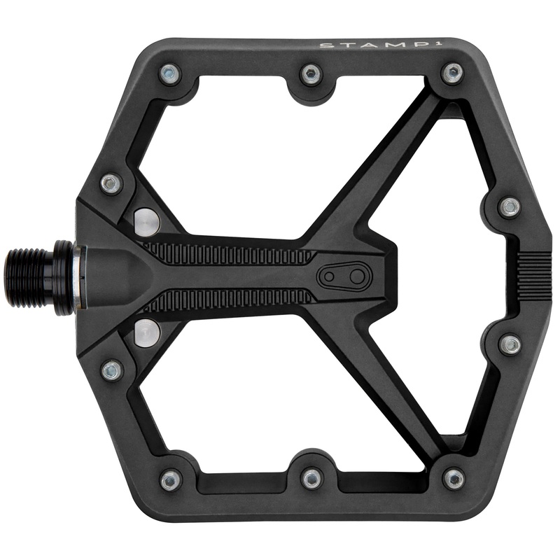 Crankbrothers Stamp 1 Gen 2 Pedals – Platform Composite 9/16 Black Large