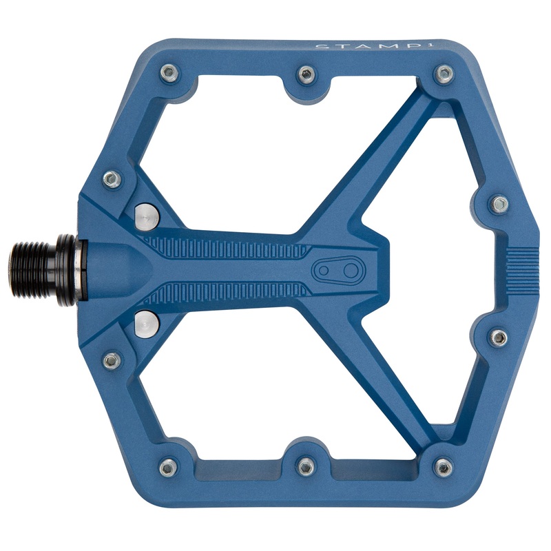 Crankbrothers Stamp 1 Gen 2 Pedals – Platform Composite 9/16 Navy Large