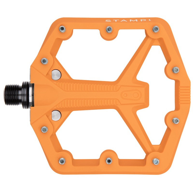 Crankbrothers Stamp 1 Gen 2 Pedals – Platform Composite 9/16 Orange Small